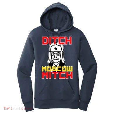 Ditch Moscow Mitch Funny Traitor Women's Hoodie