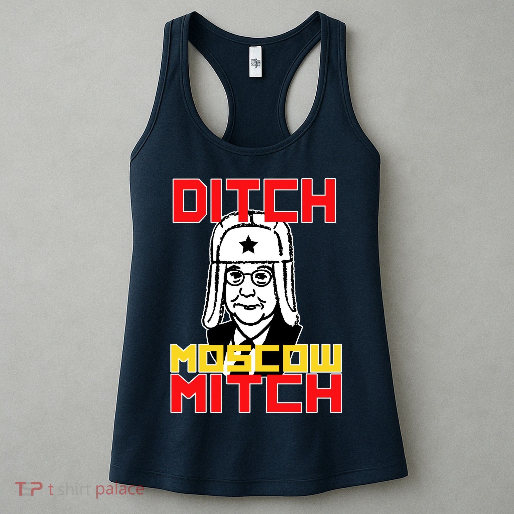 Ditch Moscow Mitch Funny Traitor Women's Tank Top