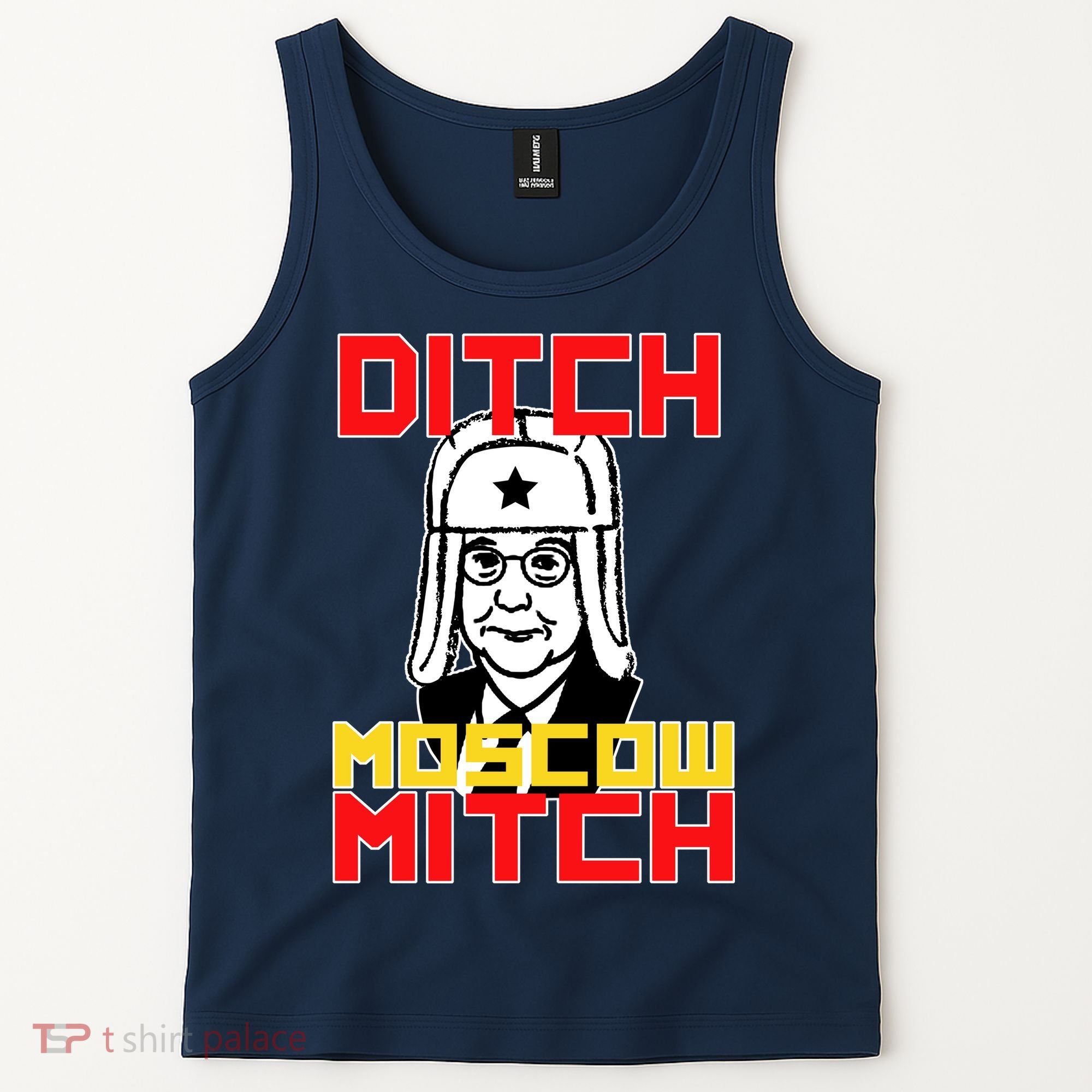 Ditch Moscow Mitch Funny Traitor Tank Top