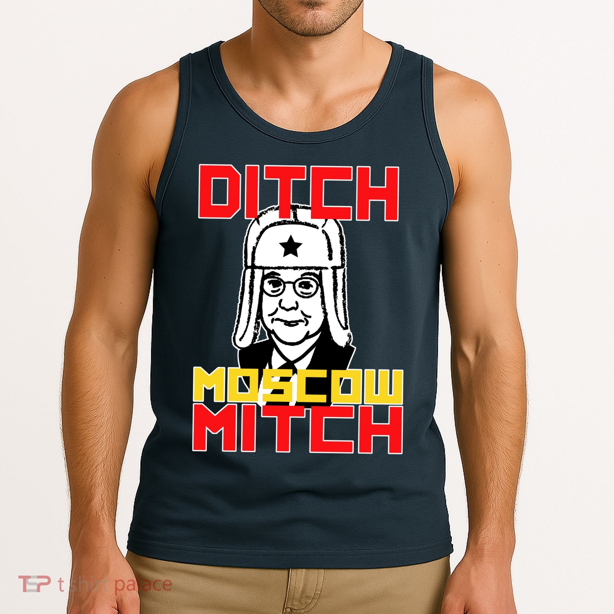 Ditch Moscow Mitch Funny Traitor Tank Top