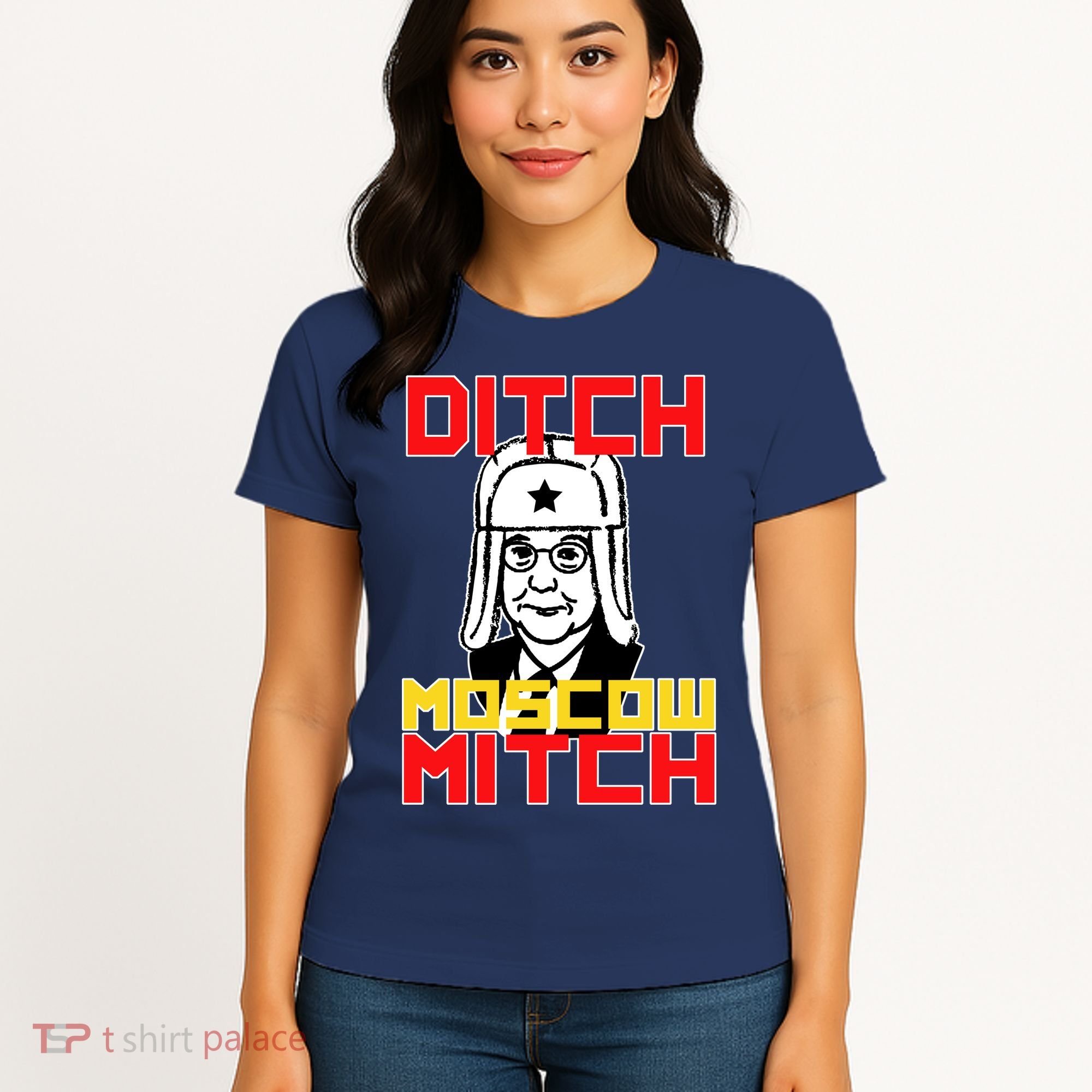 Ditch Moscow Mitch Funny Traitor Women's T-Shirt