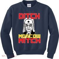 Ditch Moscow Mitch Funny Traitor Kids Sweatshirt thumb 0