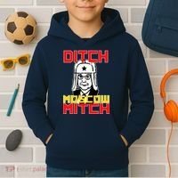 Ditch Moscow Mitch Funny Traitor Kids Hoodie thumb 2