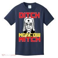 Ditch Moscow Mitch Funny Traitor Kids T-Shirt thumb 0