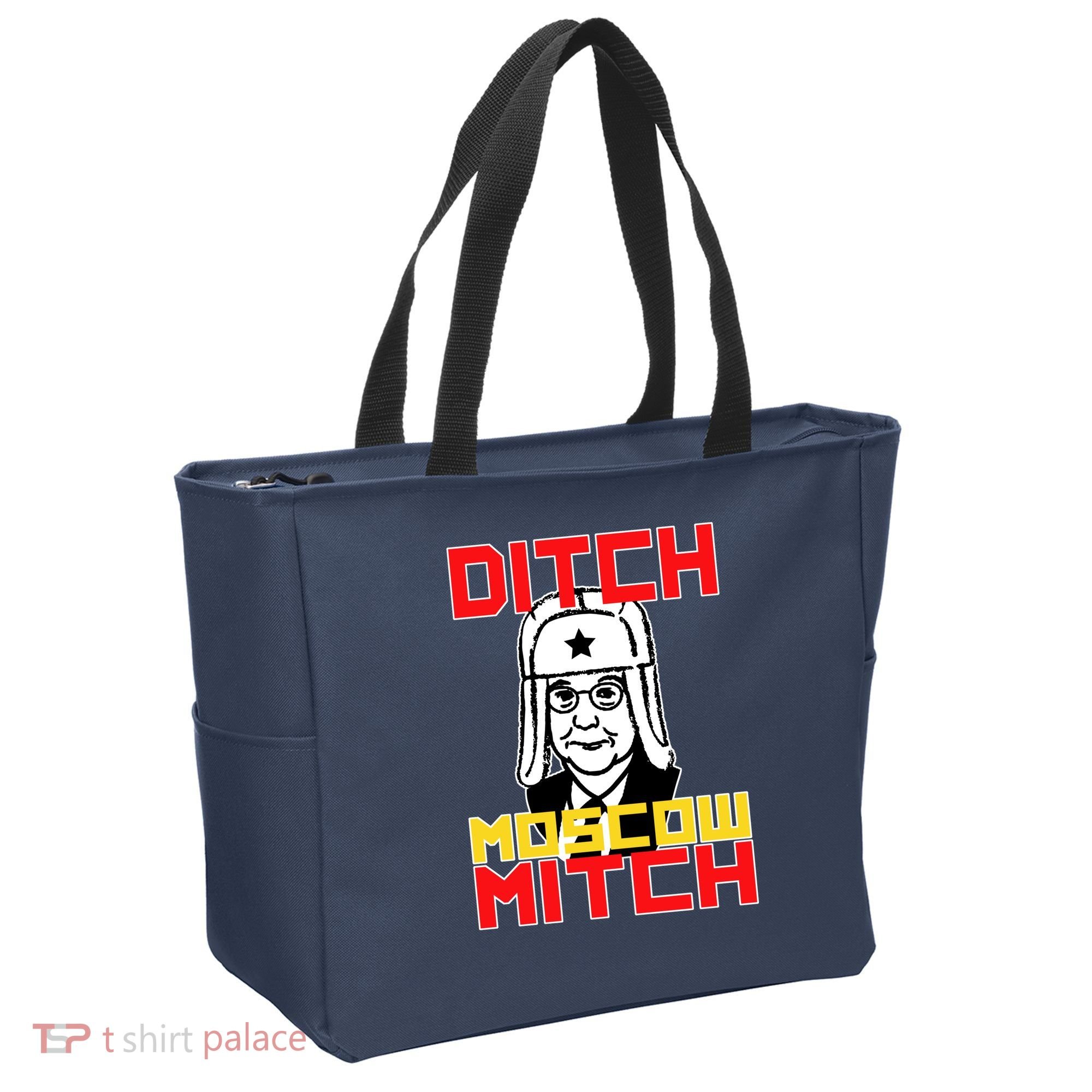 Ditch Moscow Mitch Funny Traitor Tote Bag