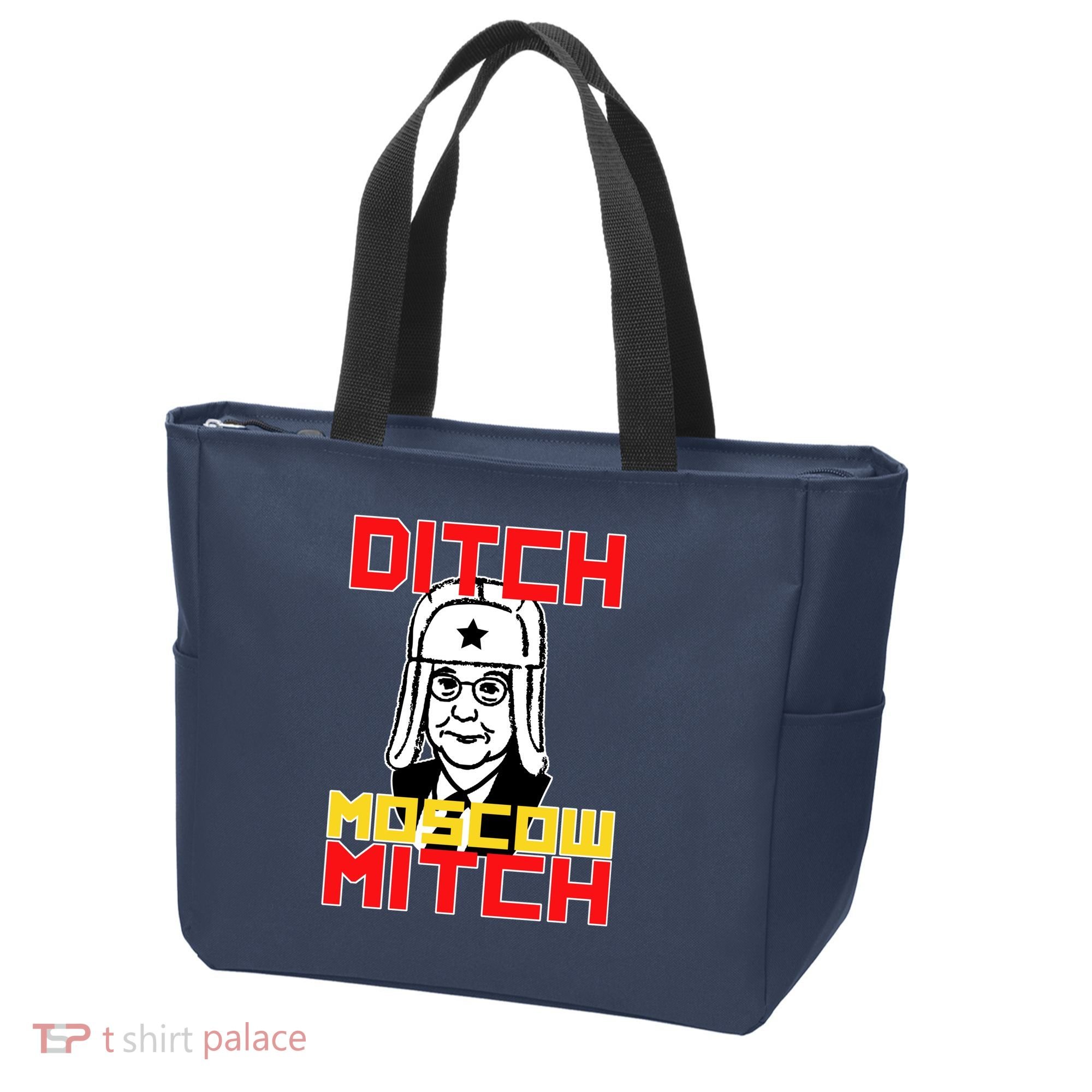 Ditch Moscow Mitch Funny Traitor Tote Bag