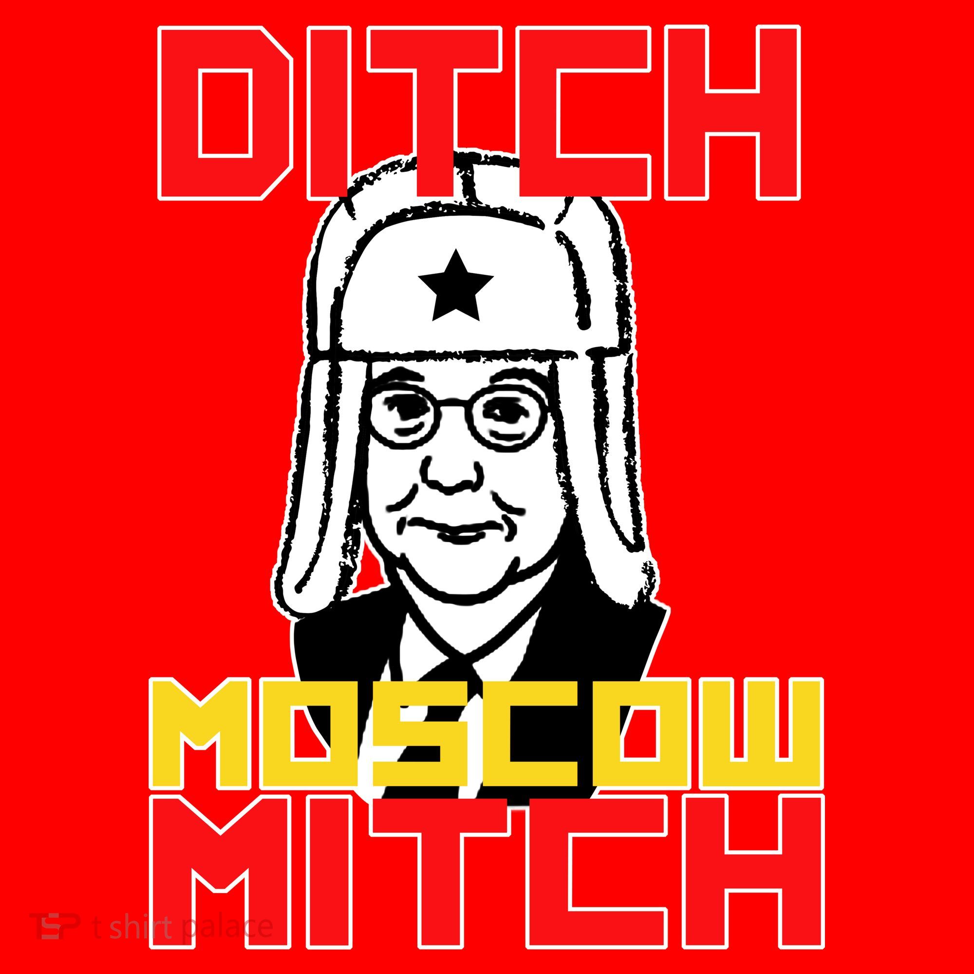 Ditch Moscow Mitch Funny Traitor Santa Hat