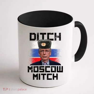 Ditch Moscow Mitch McConnell Coffee Mug back
