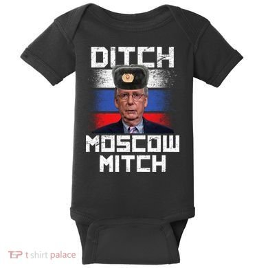 Ditch Moscow Mitch McConnell Baby Bodysuit