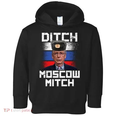 Ditch Moscow Mitch McConnell Toddler Hoodie