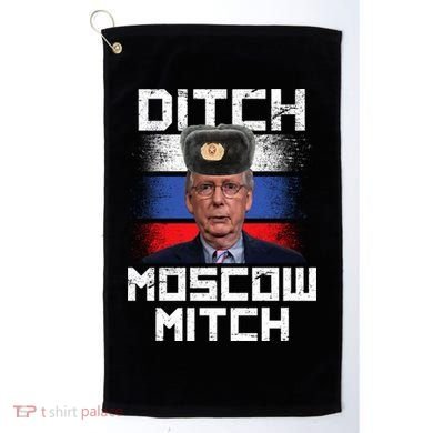 Ditch Moscow Mitch McConnell Golf Towel