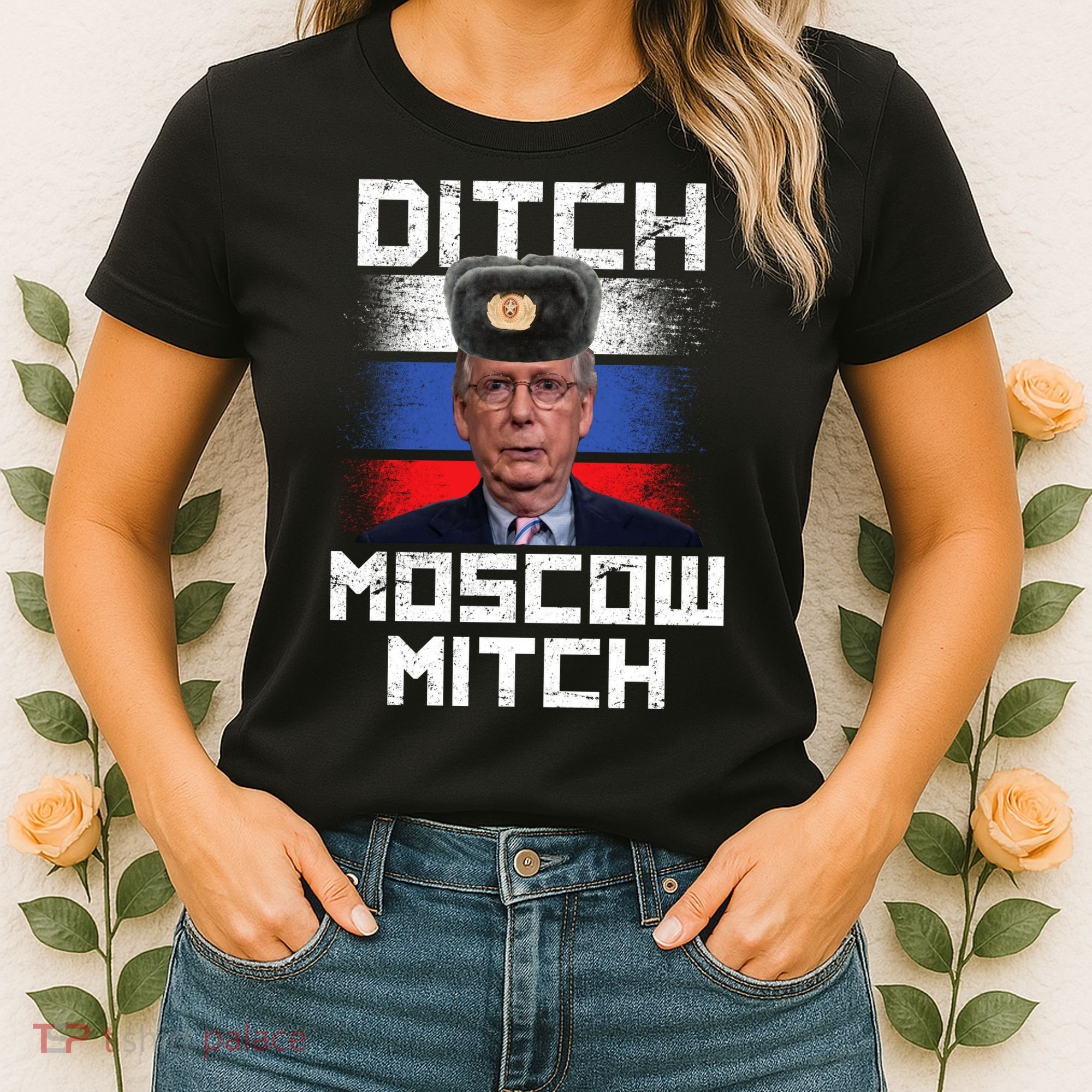 Ditch Moscow Mitch McConnell Women's T-Shirt
