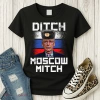 Ditch Moscow Mitch McConnell Women's T-Shirt thumb 3
