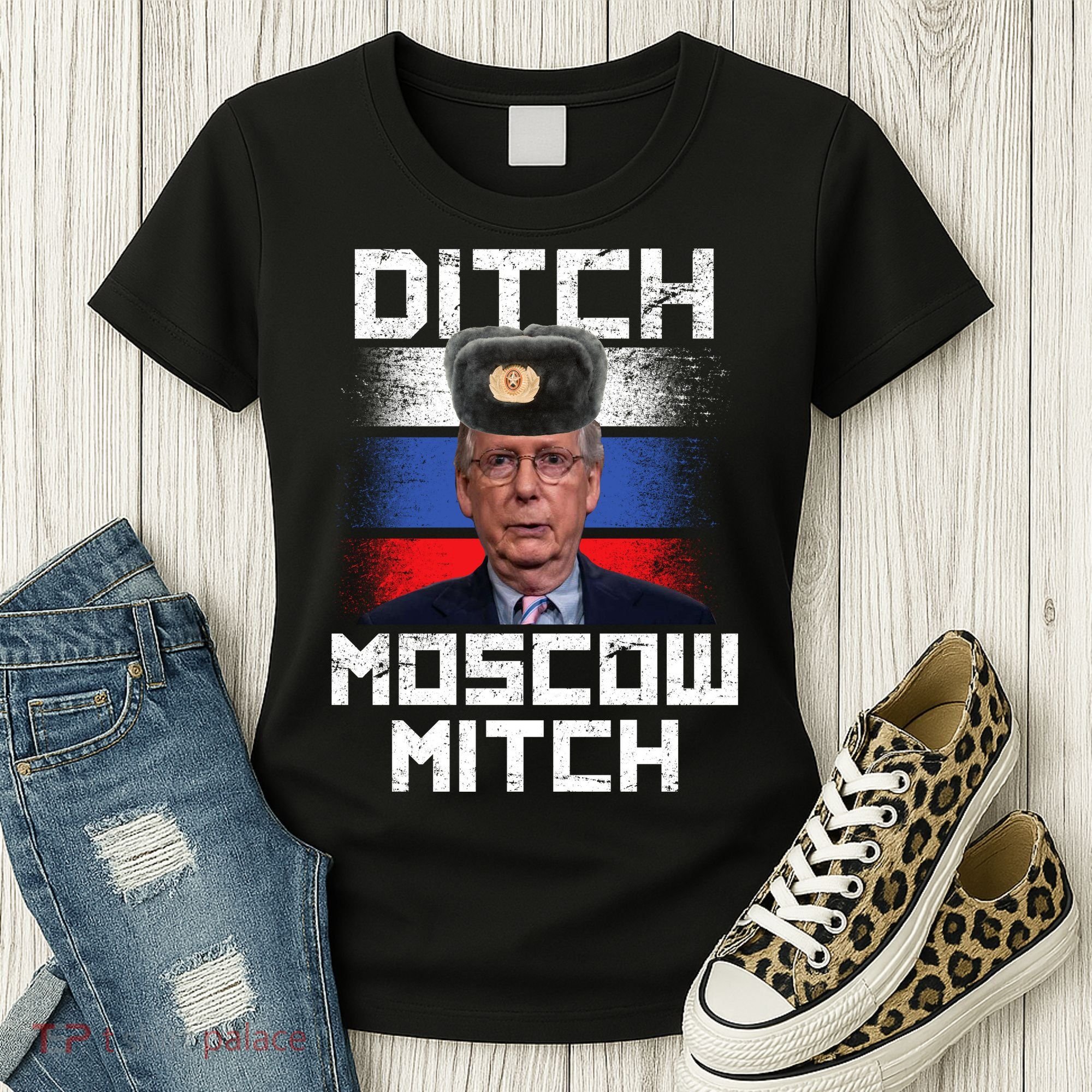 Ditch Moscow Mitch McConnell Women's T-Shirt