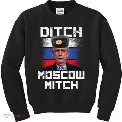 Ditch Moscow Mitch McConnell Kids Sweatshirt