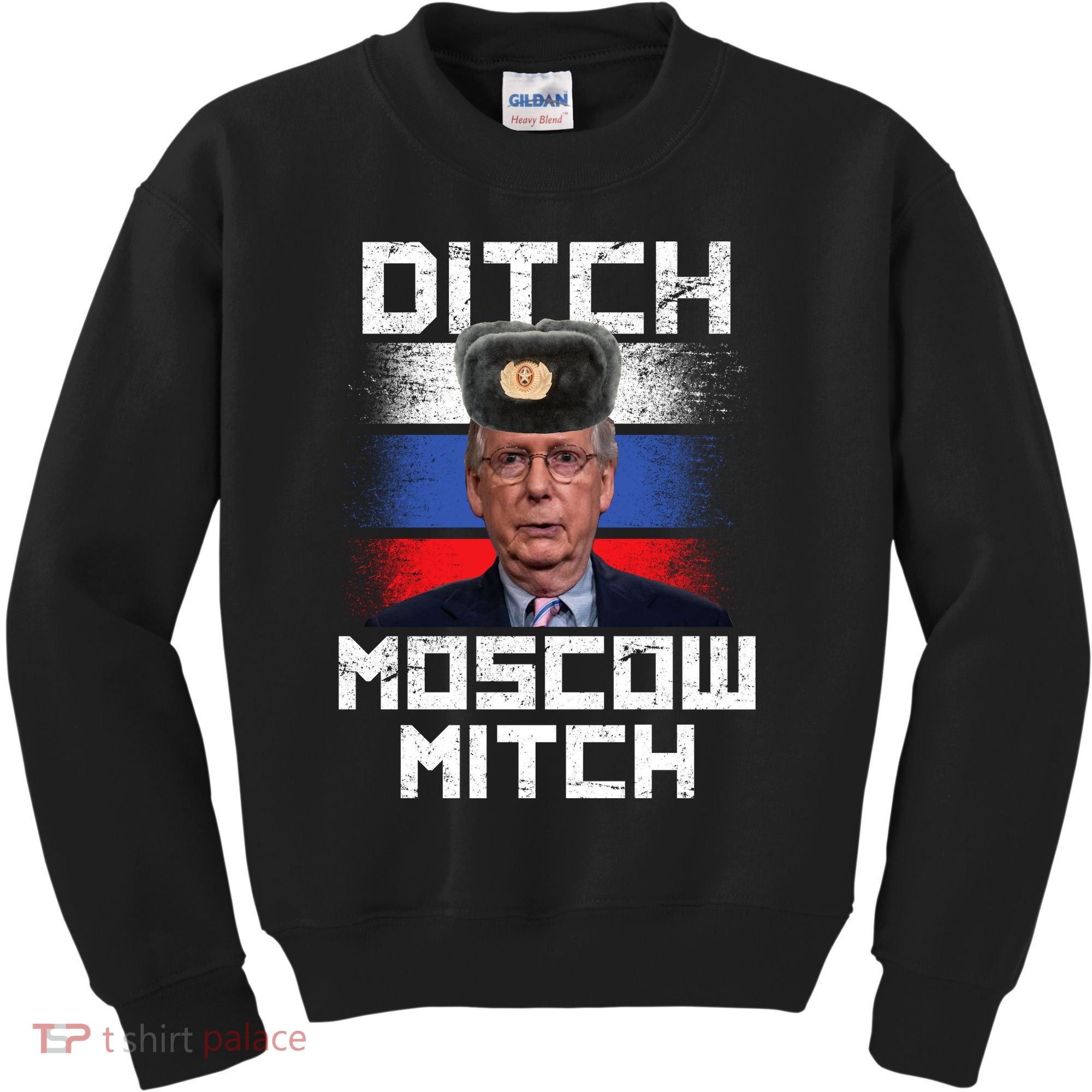 Ditch Moscow Mitch McConnell Kids Sweatshirt