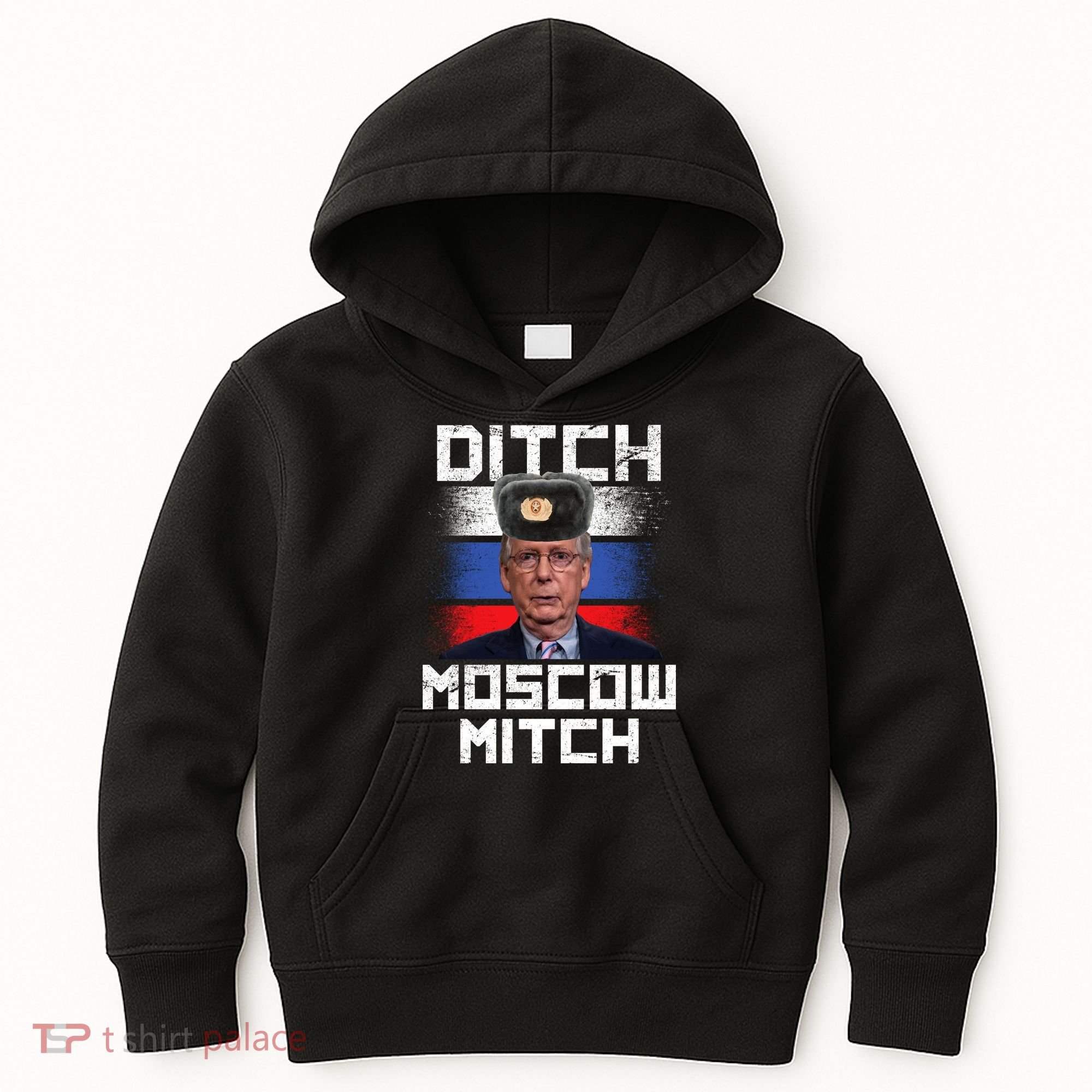 Ditch Moscow Mitch McConnell Kids Hoodie