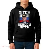 Ditch Moscow Mitch McConnell Kids Hoodie thumb 4