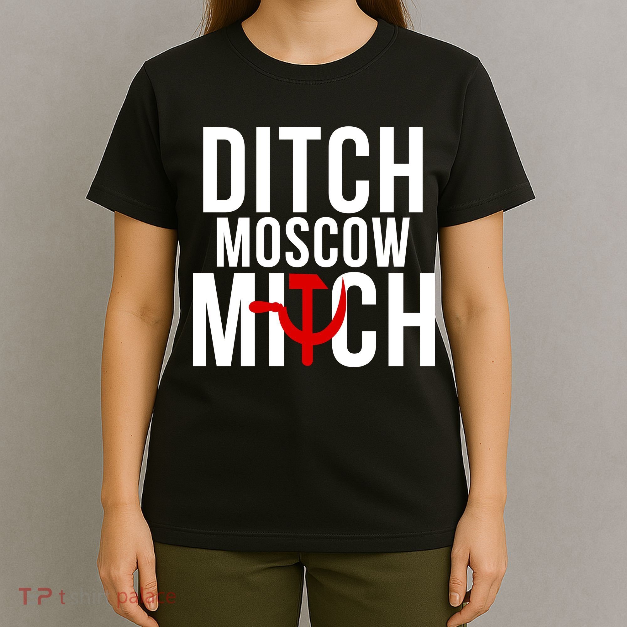 Ditch Moscow Mitch Traitor T-Shirt