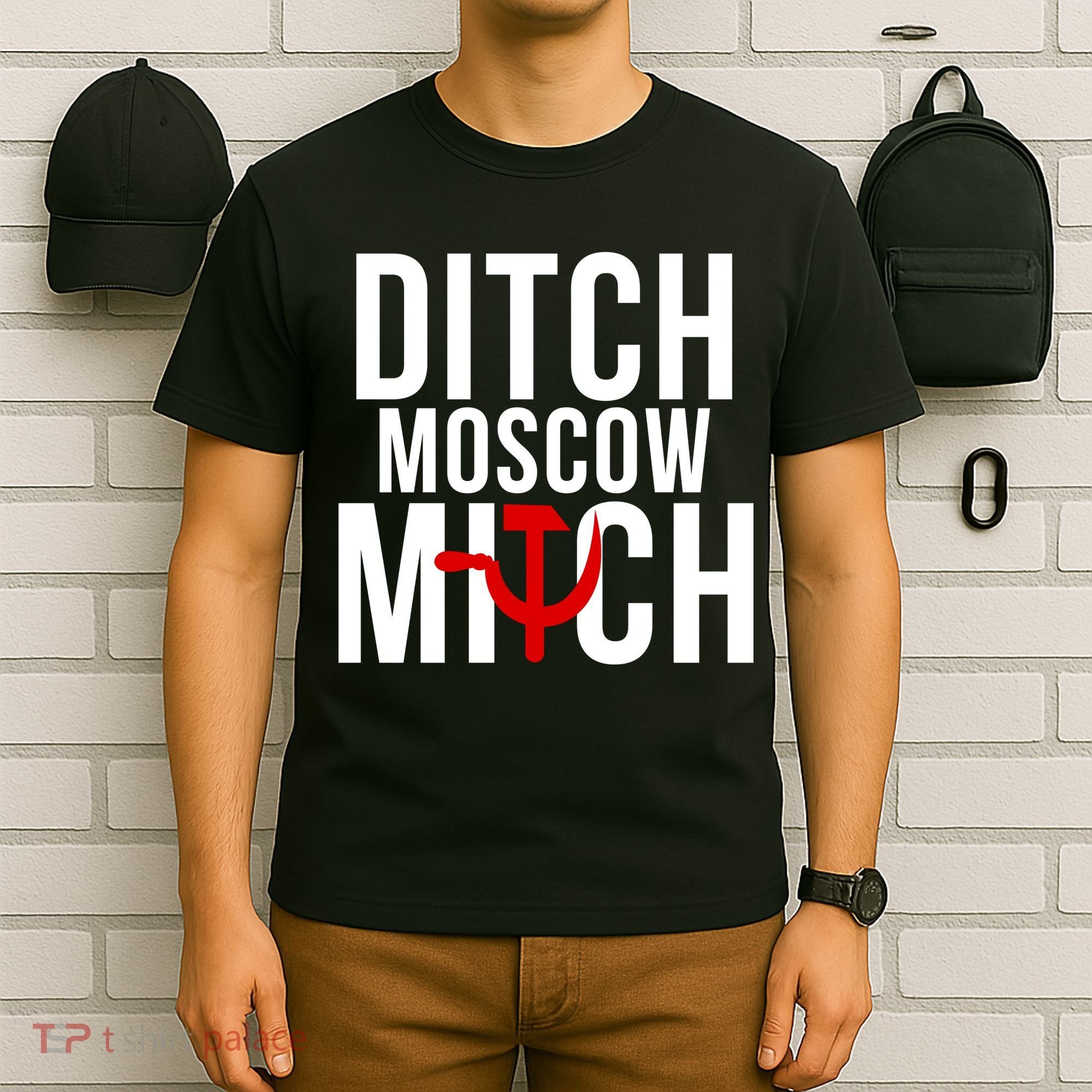 Ditch Moscow Mitch Traitor T-Shirt