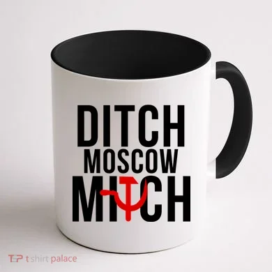 Ditch Moscow Mitch Traitor Coffee Mug back