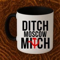 Ditch Moscow Mitch Traitor Coffee Mug thumb 2