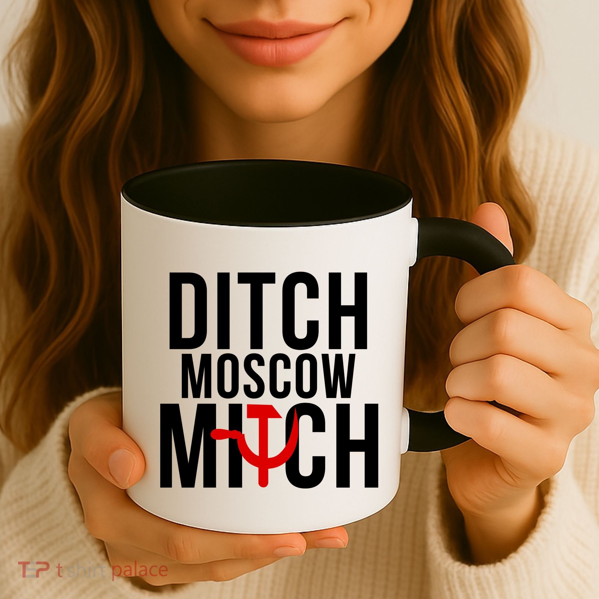 Ditch Moscow Mitch Traitor Coffee Mug