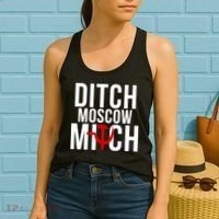Ditch Moscow Mitch Traitor Women's Tank Top thumb 2