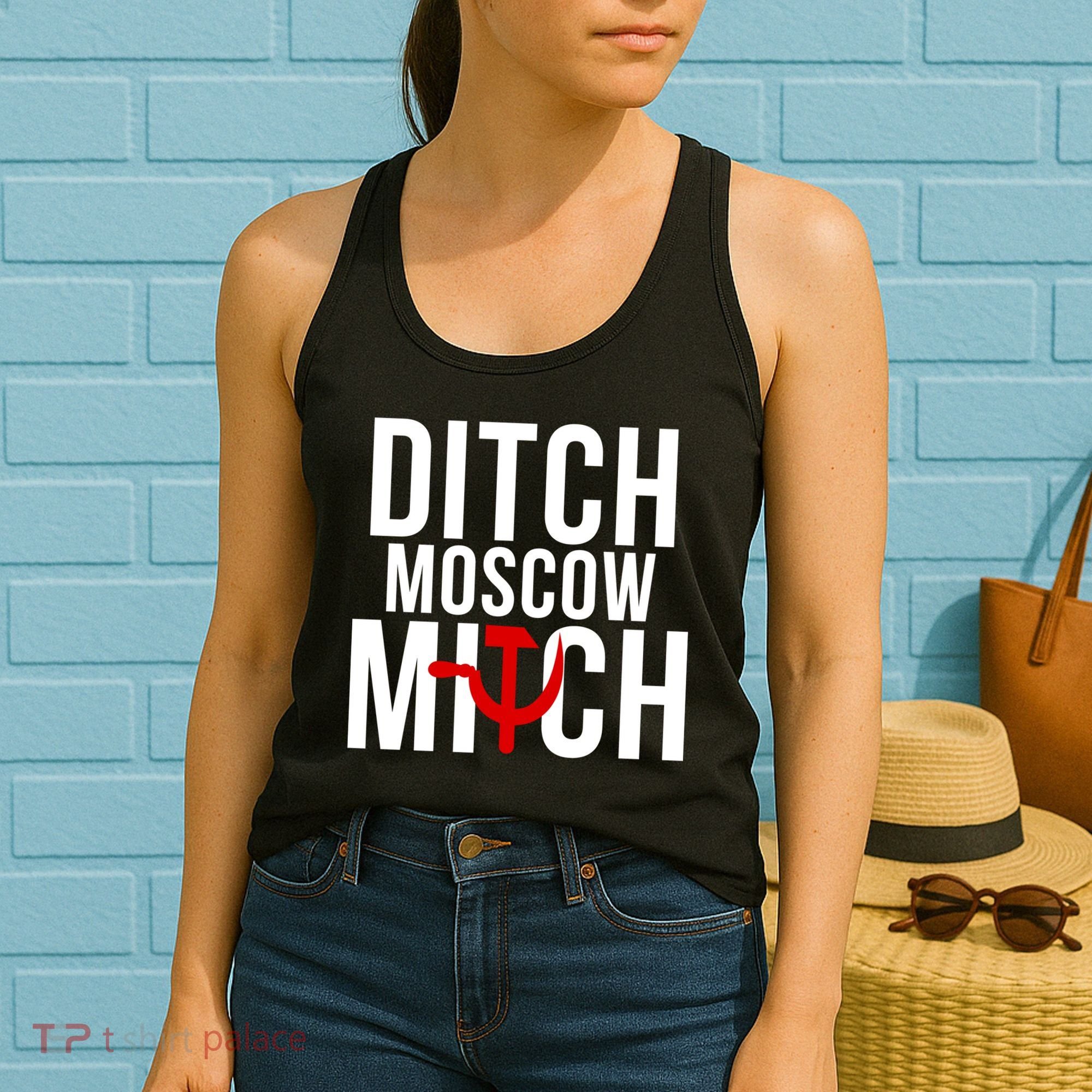Ditch Moscow Mitch Traitor Women's Tank Top