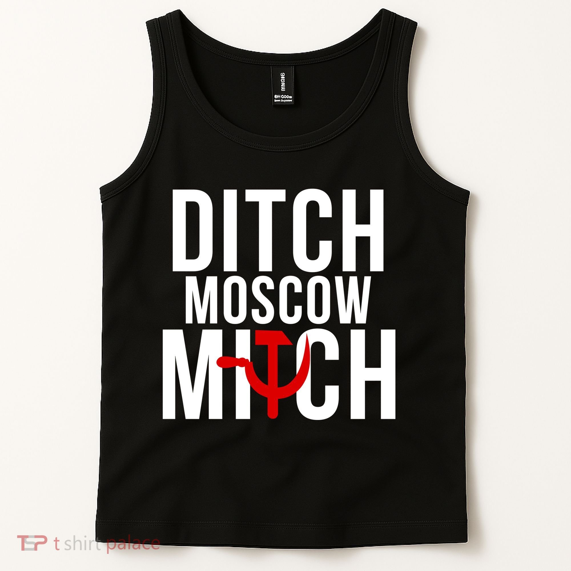 Ditch Moscow Mitch Traitor Tank Top