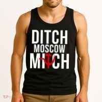 Ditch Moscow Mitch Traitor Tank Top thumb 3