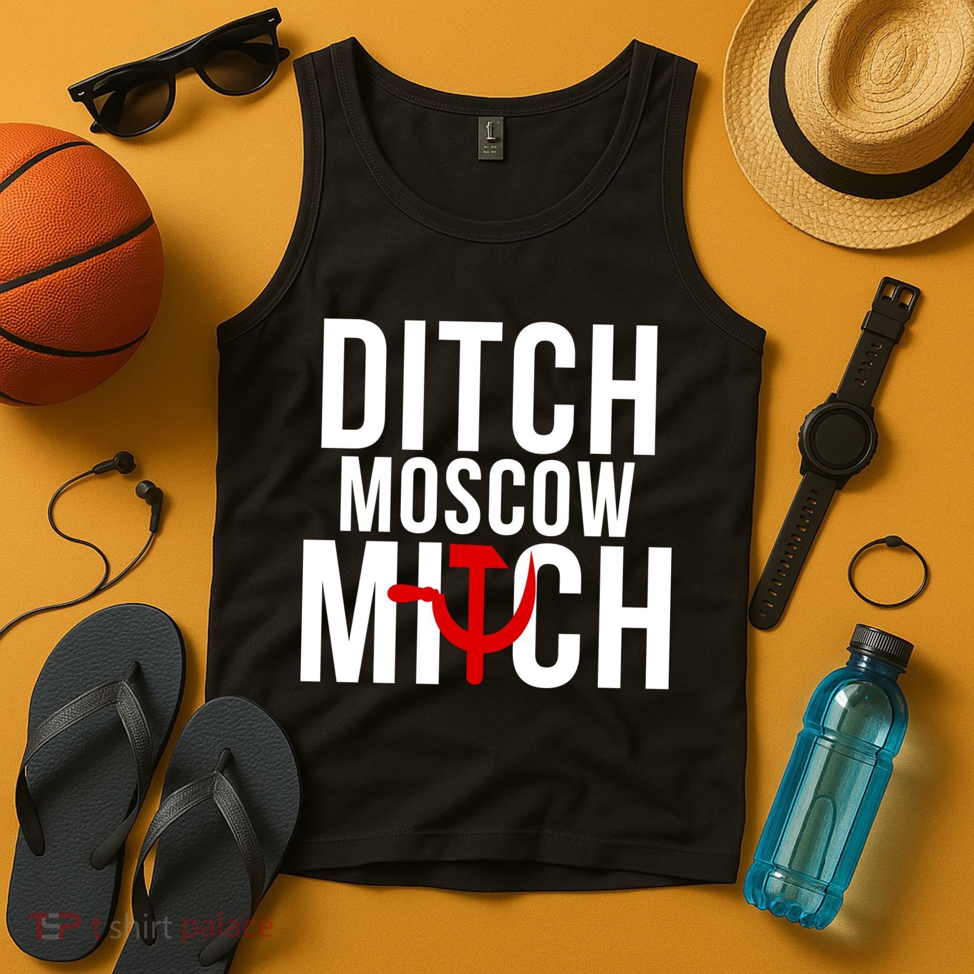 Ditch Moscow Mitch Traitor Tank Top