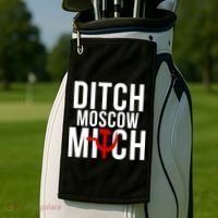 Ditch Moscow Mitch Traitor Golf Towel thumb 2