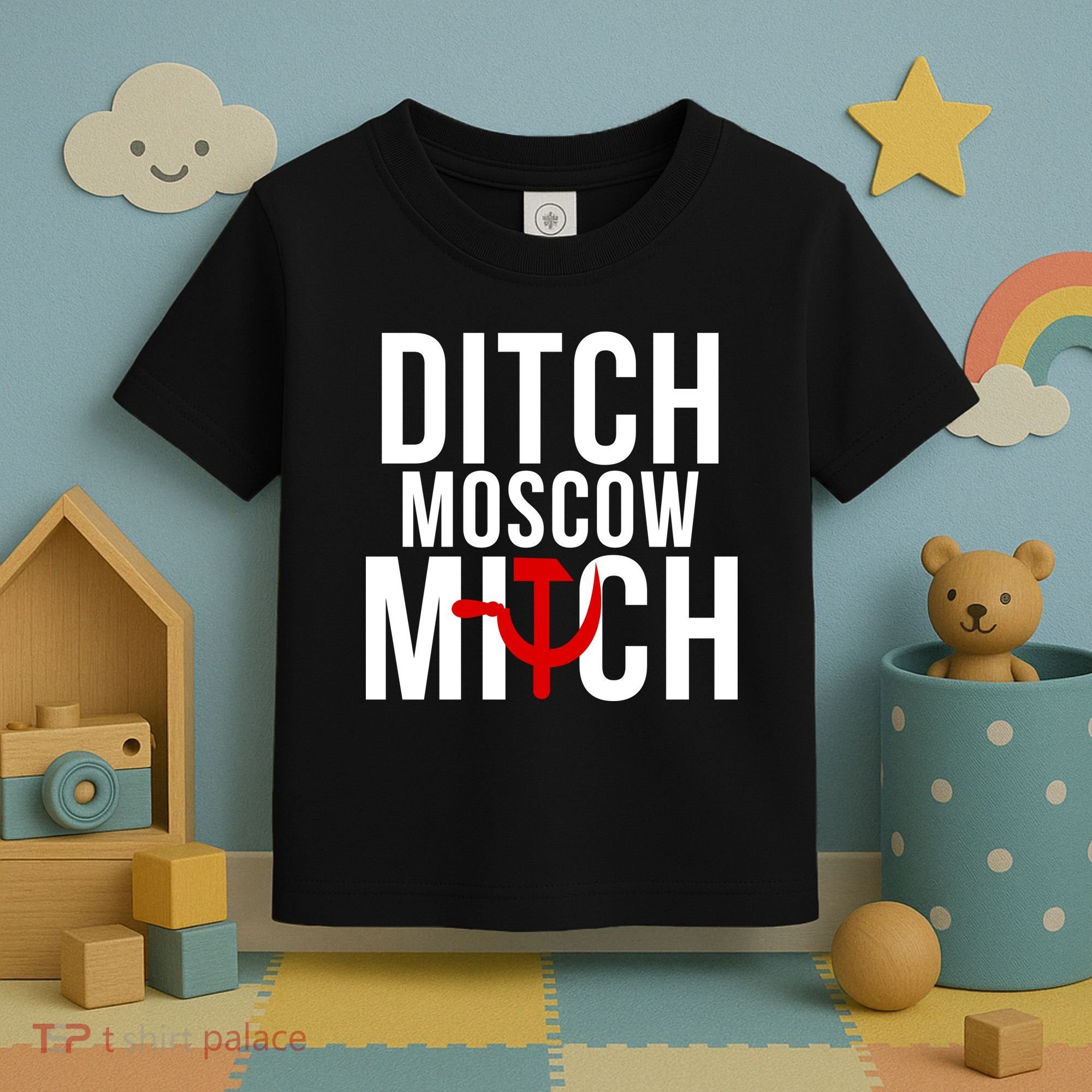 Ditch Moscow Mitch Traitor Toddler T-Shirt