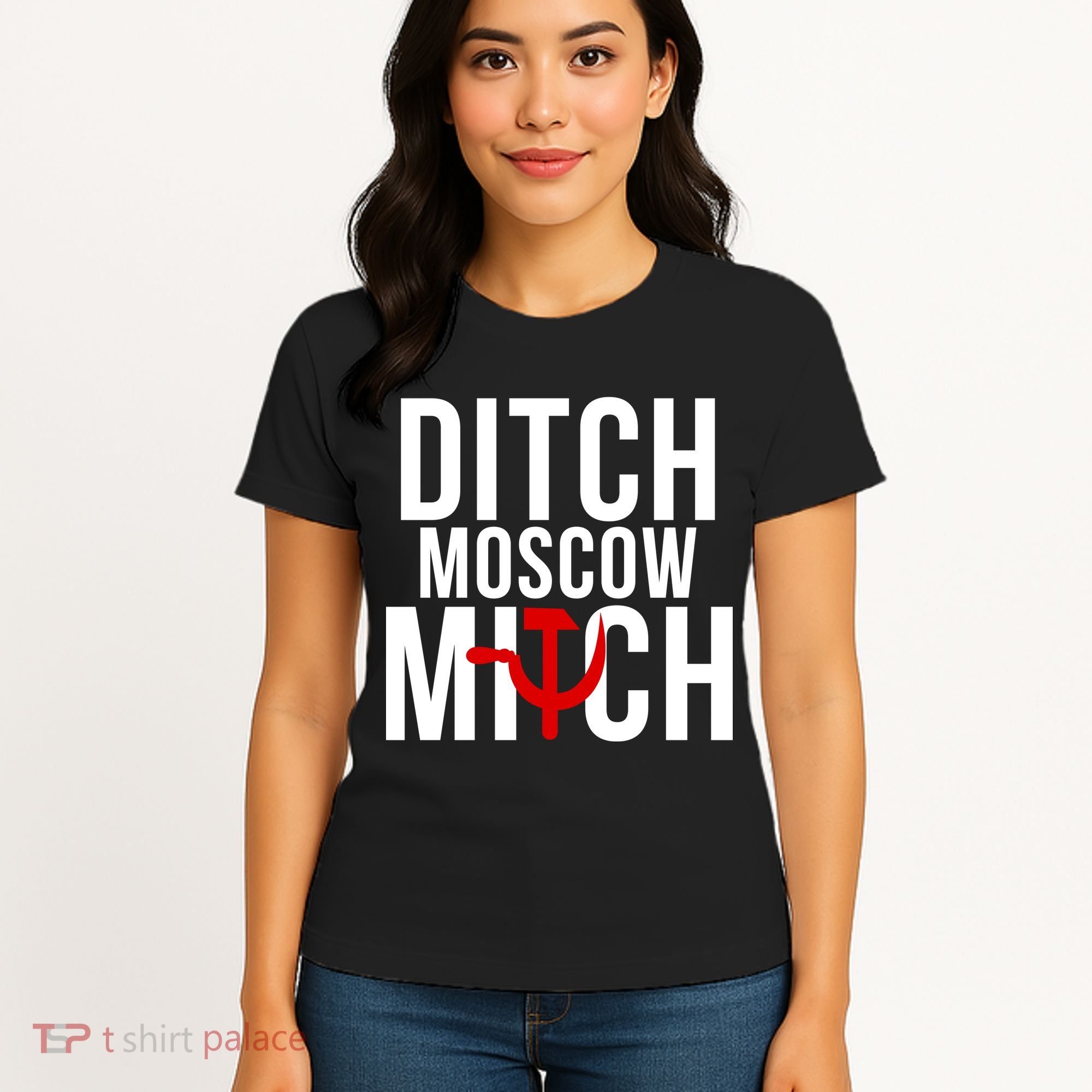 Ditch Moscow Mitch Traitor Women's T-Shirt