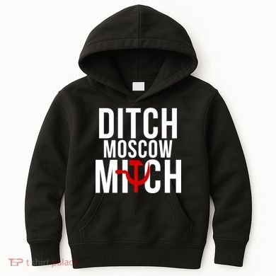 Ditch Moscow Mitch Traitor Kids Hoodie