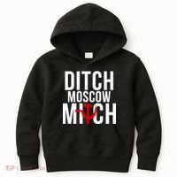Ditch Moscow Mitch Traitor Kids Hoodie thumb 0
