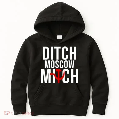 Ditch Moscow Mitch Traitor Kids Hoodie