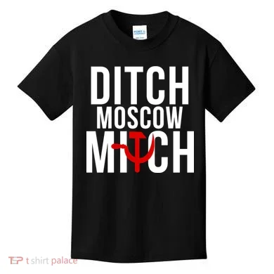 Ditch Moscow Mitch Traitor Kids T-Shirt
