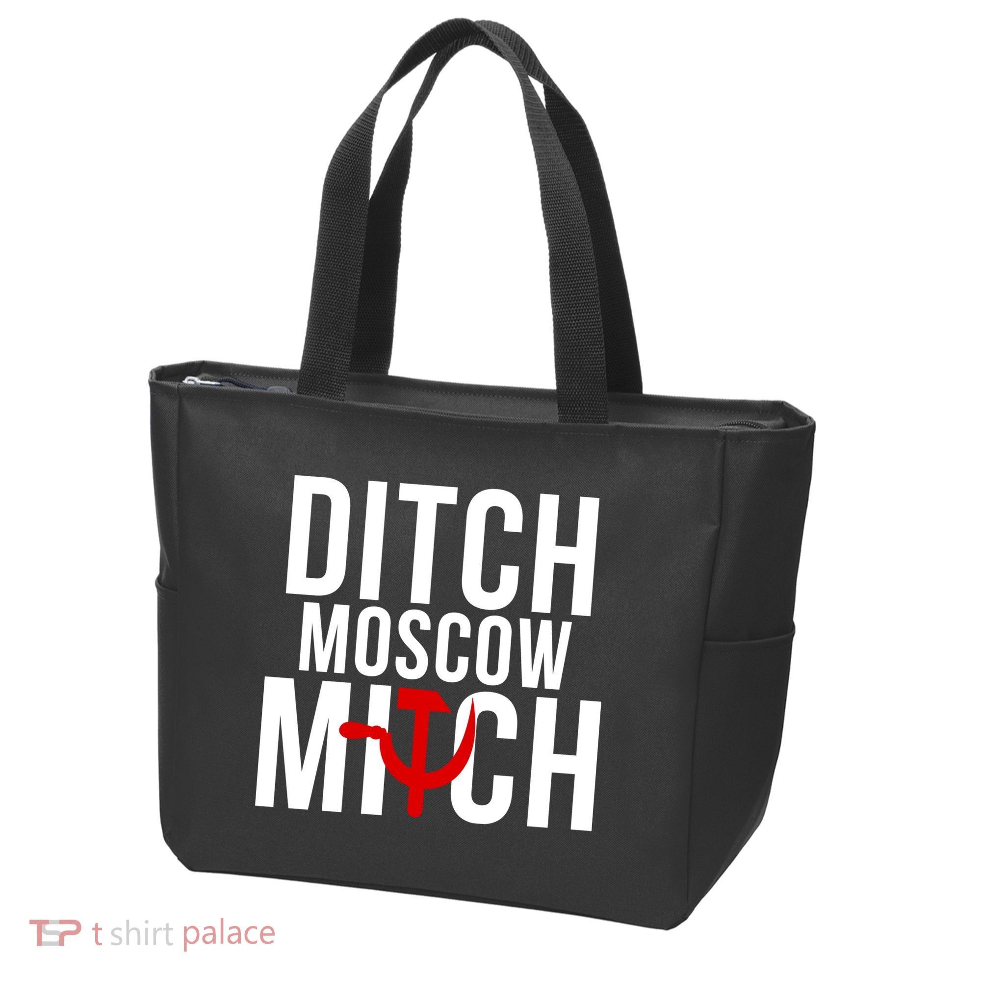 Ditch Moscow Mitch Traitor Tote Bag
