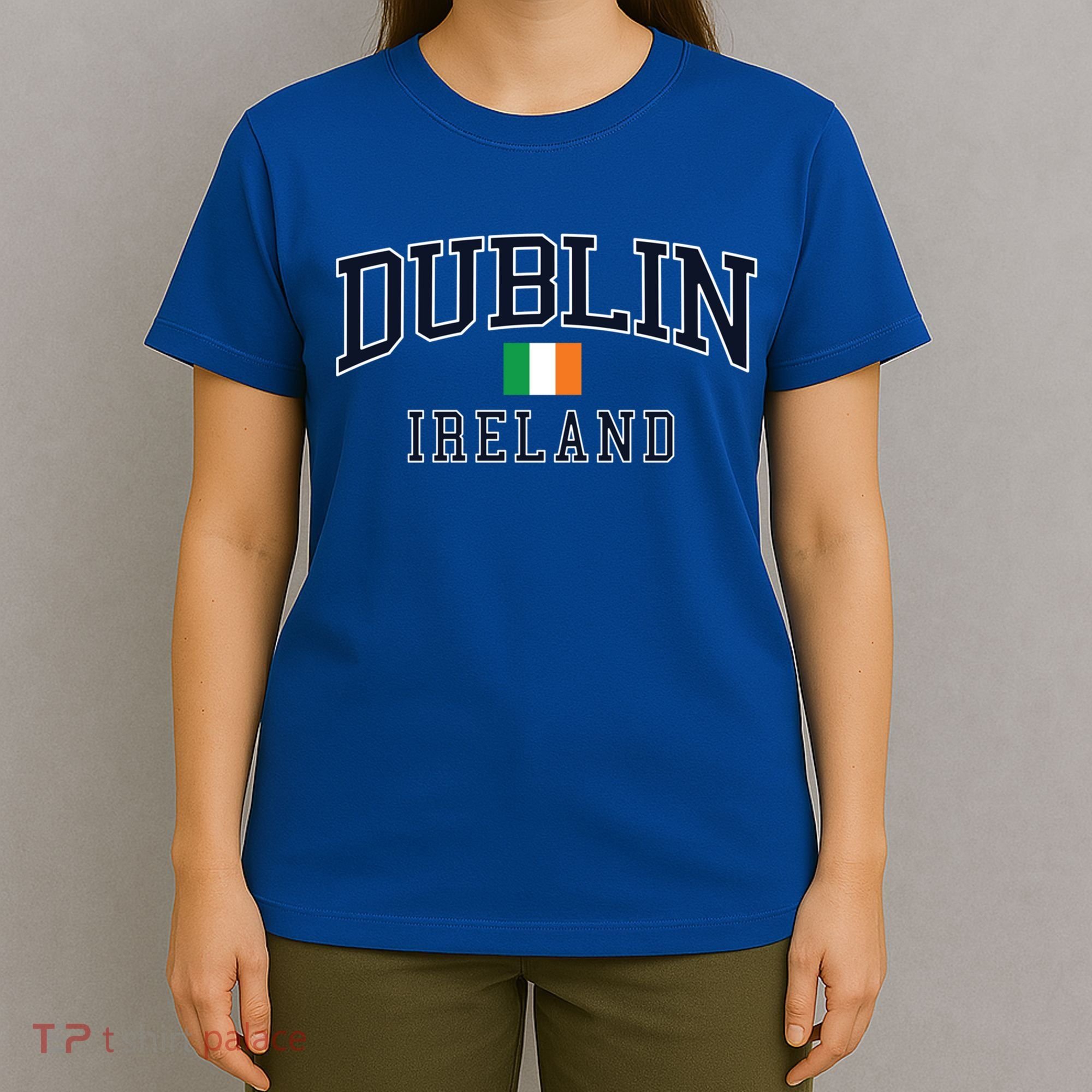 Dublin Ireland Vintage Style Funny Gift T-Shirt