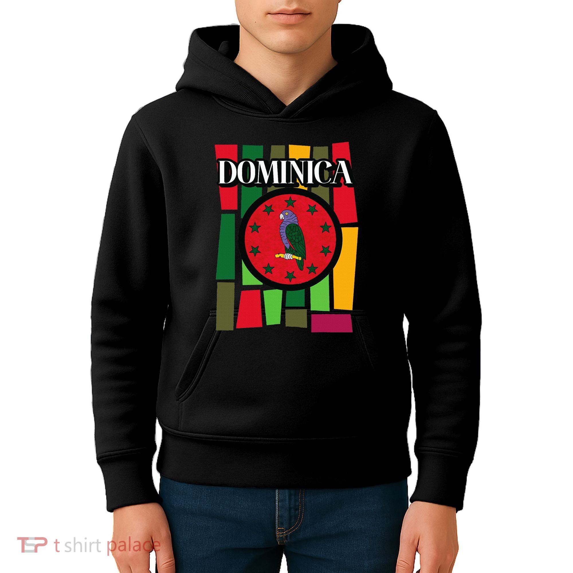 Dominica Island Vacation Roseau Kids Hoodie
