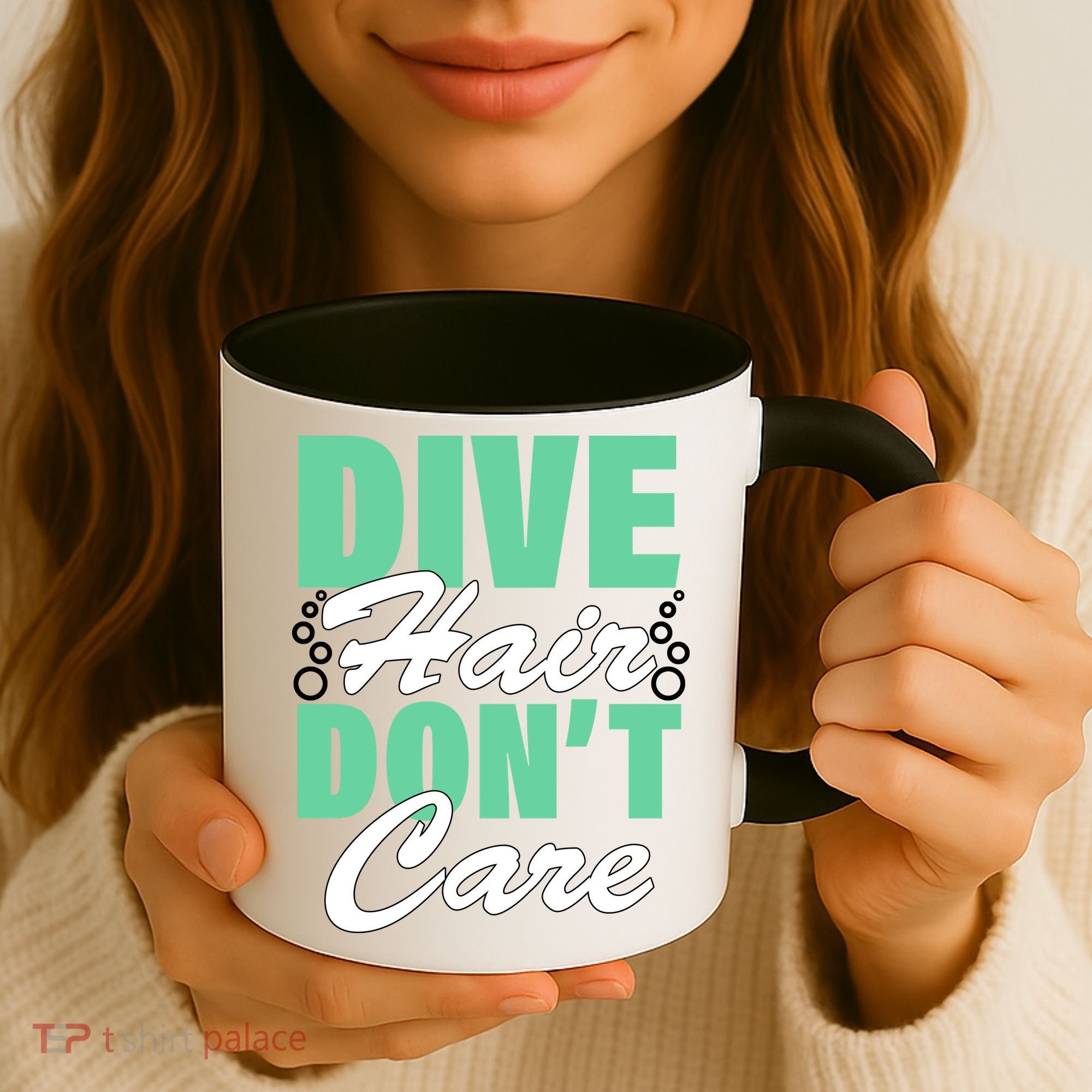 Dive Hair Don't Care Coffee Mug