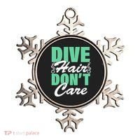 Dive Hair Don't Care Ornament thumb 0