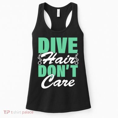 Dive Hair Don't Care Women's Tank Top