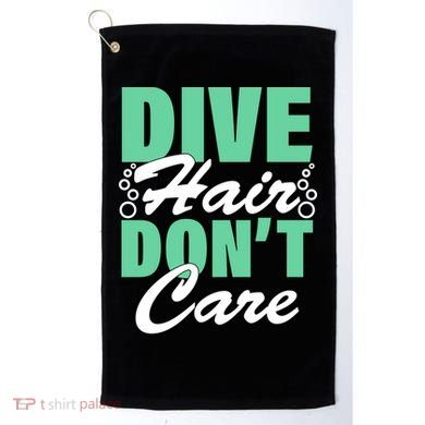 Dive Hair Don't Care Golf Towel