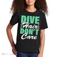 Dive Hair Don't Care Kids T-Shirt thumb 2