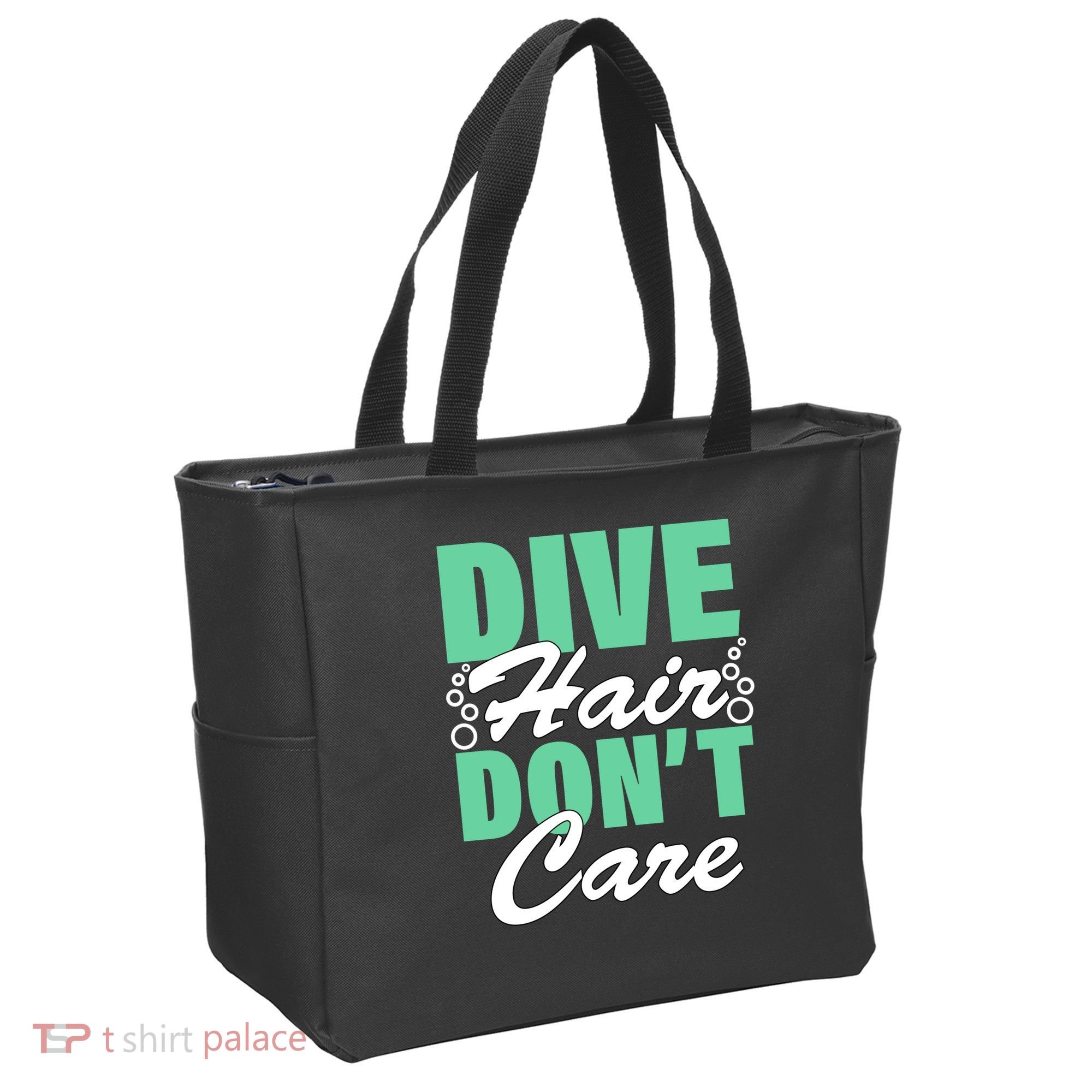 Dive Hair Don't Care Tote Bag