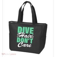 Dive Hair Don't Care Tote Bag thumb 3