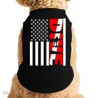 Diver American Flag Doggie Tank thumb 0